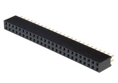 pbd 2x25 (pbd 50) (ds1023-2*25sf1) Гнезда в плату двухрядные,  шаг 2.54 мм. оптовые поставки компанией Восточный поток