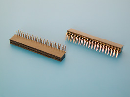pbd-2 2x20r (pbd2-40r) Гнезда в плату с шагом 2.0 мм угловые оптовые поставки компанией Восточный поток
