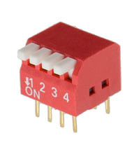 dp-04 (swd3-4) (ds1040-04 r t) DIP переключатели - SWITCHES-Разные оптовые поставки компанией Восточный поток