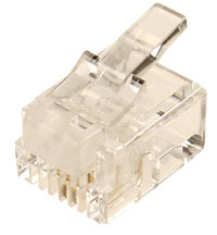 tp-6p2c (xjy-pcb-02 6p2c) Телефонные вилки оптовые поставки компанией Восточный поток