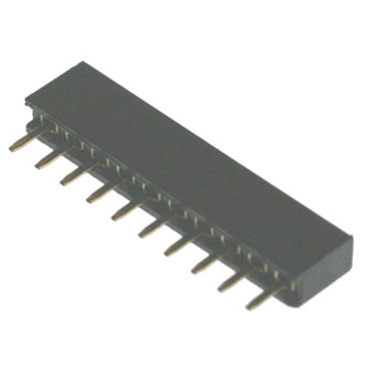 pbs-2 1x10 (pbs2-10) (ds1026-01-1*10) Гнёзда в плату с шагом 2.0 мм. оптовые поставки компанией Восточный поток